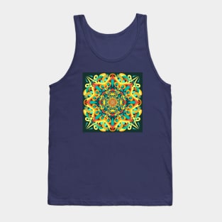 Psychedelic Design Tank Top